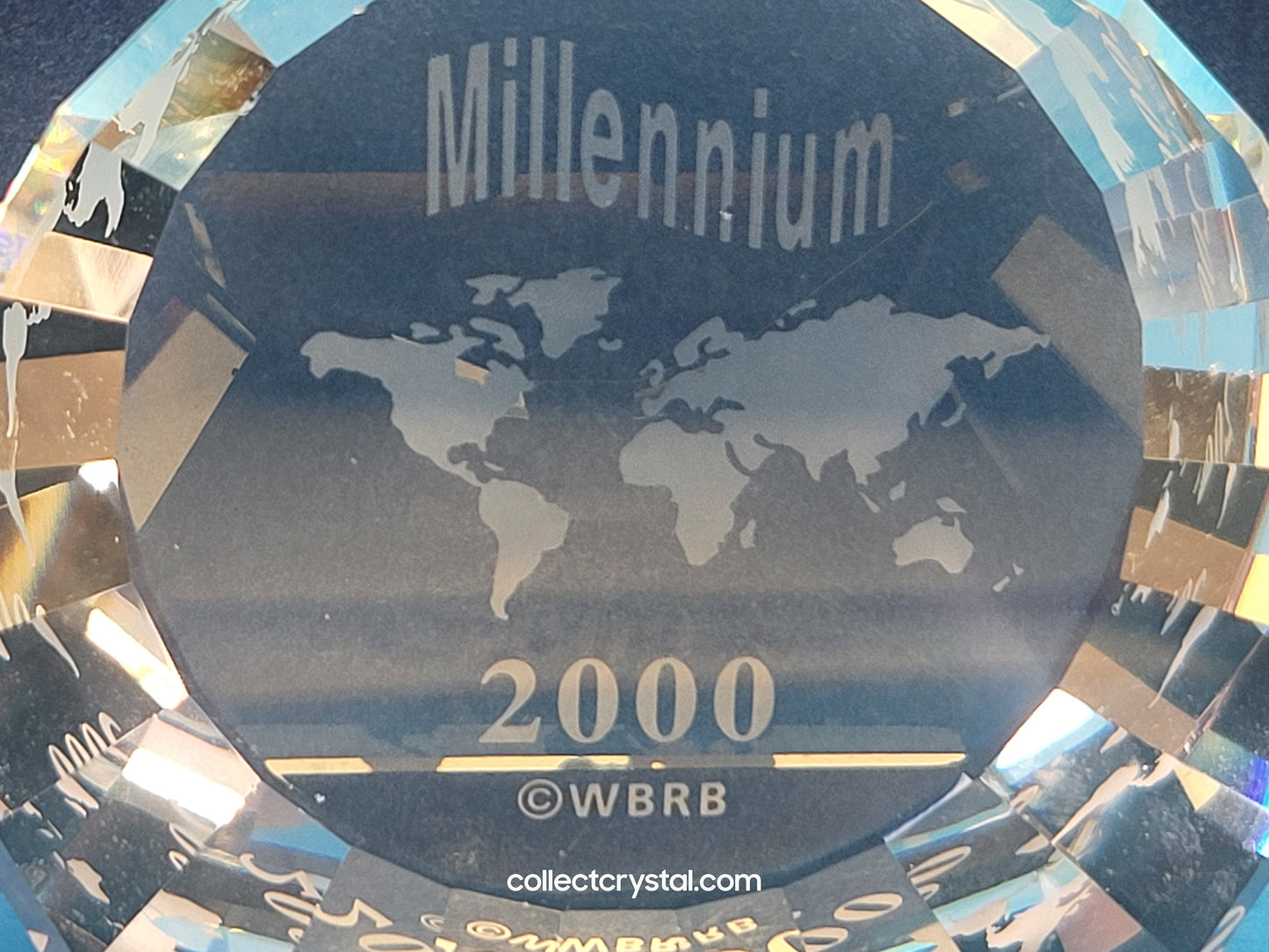 Millennium 2000 Disk Paperweight