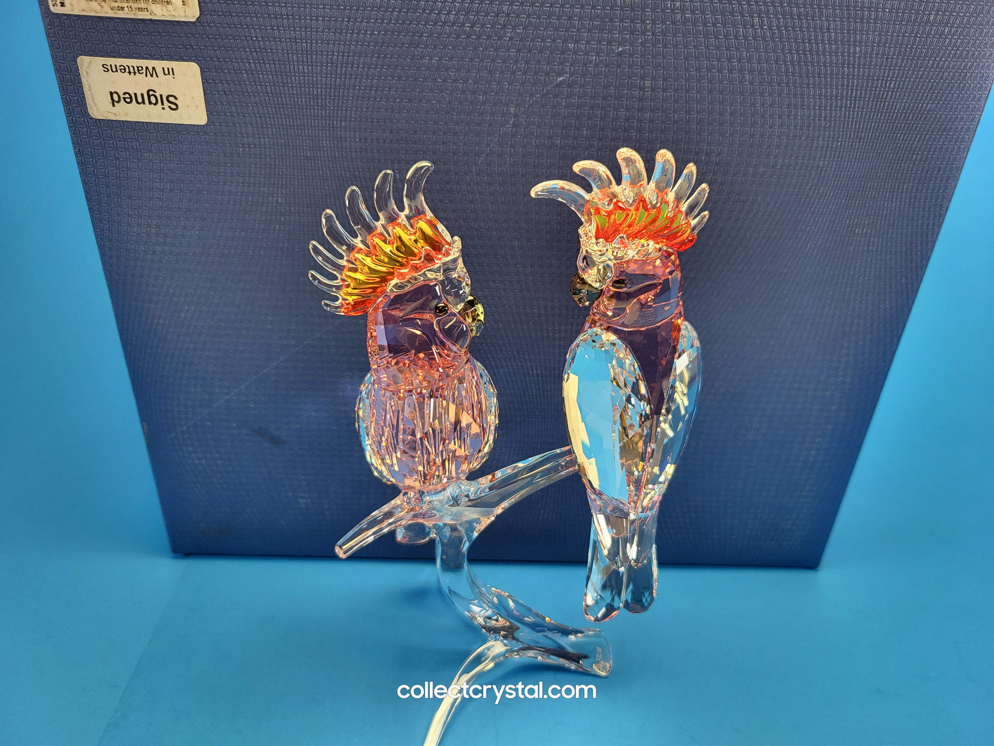 PARADISE BIRDS – COCKATOOS PINK 5244651 or 5384012 DESIGNER SIGNED
