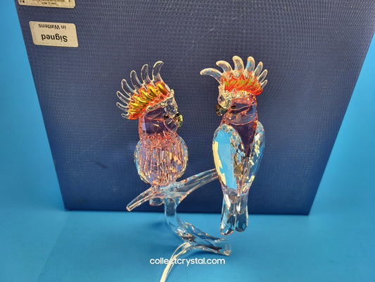 PARADISE BIRDS – COCKATOOS PINK 5244651 or 5384012 DESIGNER SIGNED