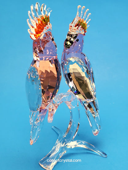 PARADISE BIRDS – COCKATOOS PINK 5244651 or 5384012 DESIGNER SIGNED