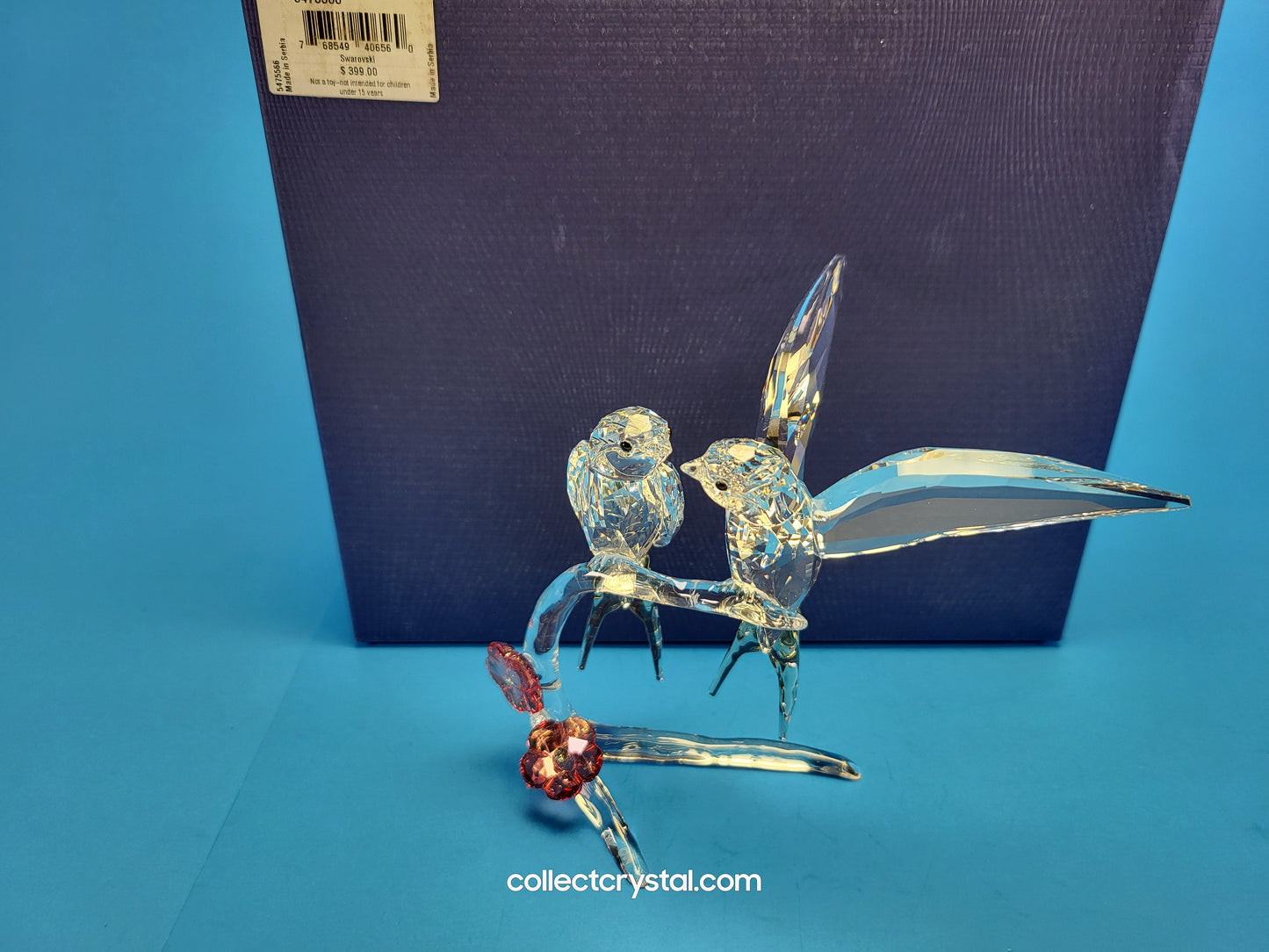 Swallows Birds Couple on Branch MIB # 5475566