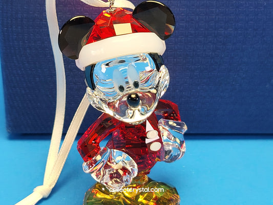 Disney Mickey Mouse Santa Ornament MIB # 5004690
