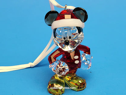 Disney Mickey Mouse Santa Ornament MIB # 5004690