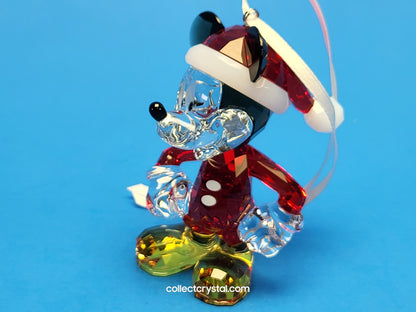 Disney Mickey Mouse Santa Ornament MIB # 5004690