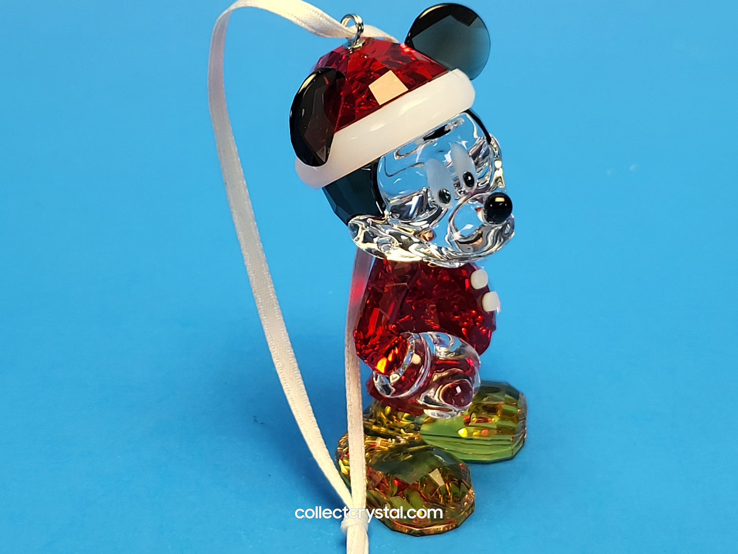 Disney Mickey Mouse Santa Ornament MIB # 5004690