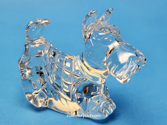 Scottie Dog - Pets Figurines 24% Lead Crystal Vintage