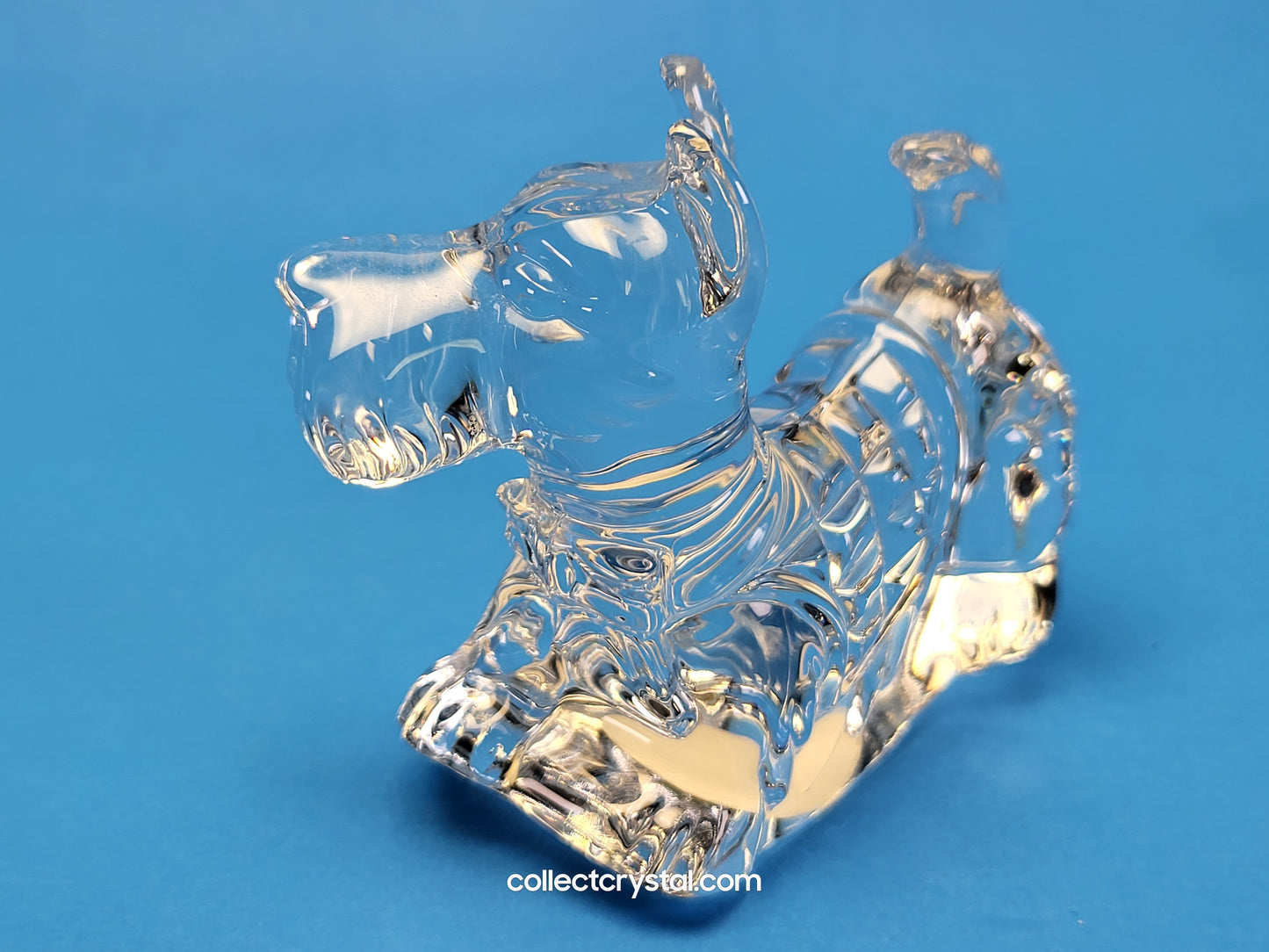 Scottie Dog - Pets Figurines 24% Lead Crystal Vintage