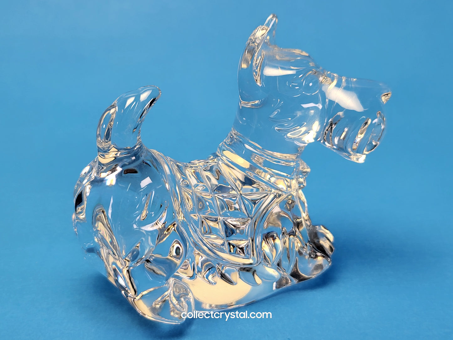 Scottie Dog - Pets Figurines 24% Lead Crystal Vintage
