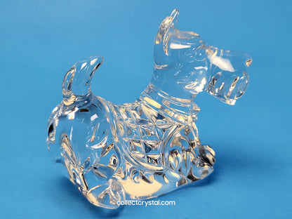 Scottie Dog - Pets Figurines 24% Lead Crystal Vintage