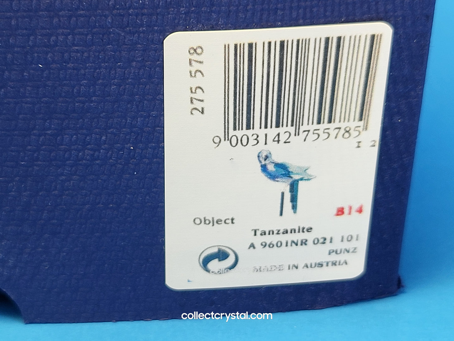PARADISE BIRDS – OBJECT BARACOA TANZANITE 275578