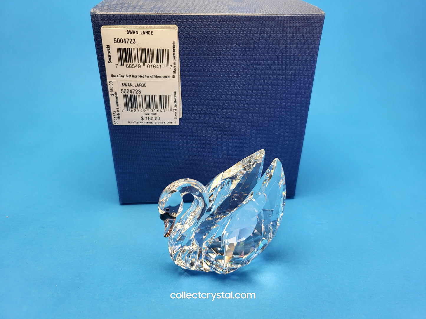 Swan, Large # 5004723 Crystal Figurine  2014 issued