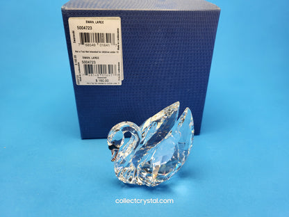 Swan, Large # 5004723 Crystal Figurine  2014 issued