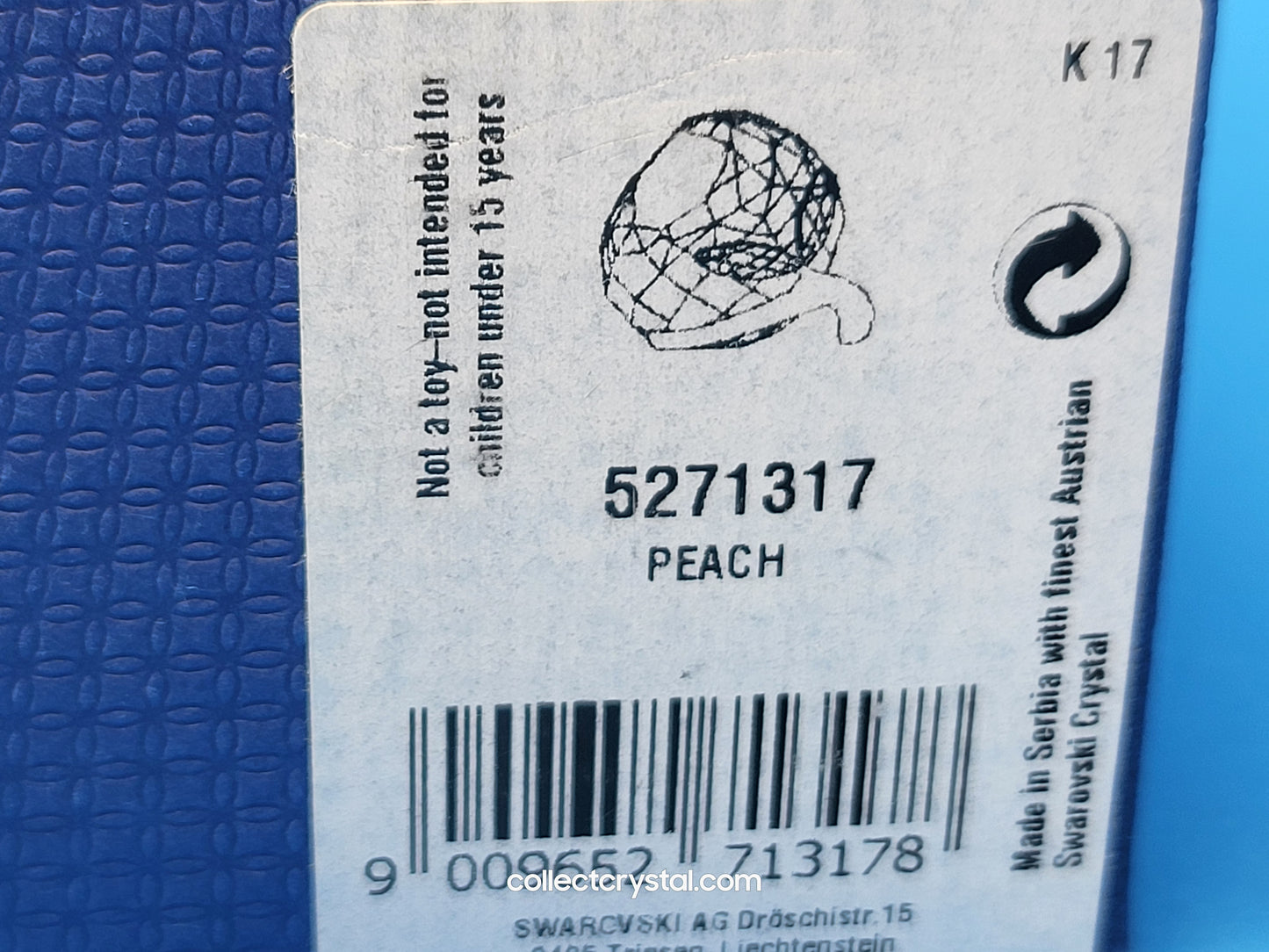 PEACH 5271317 fruit figurine