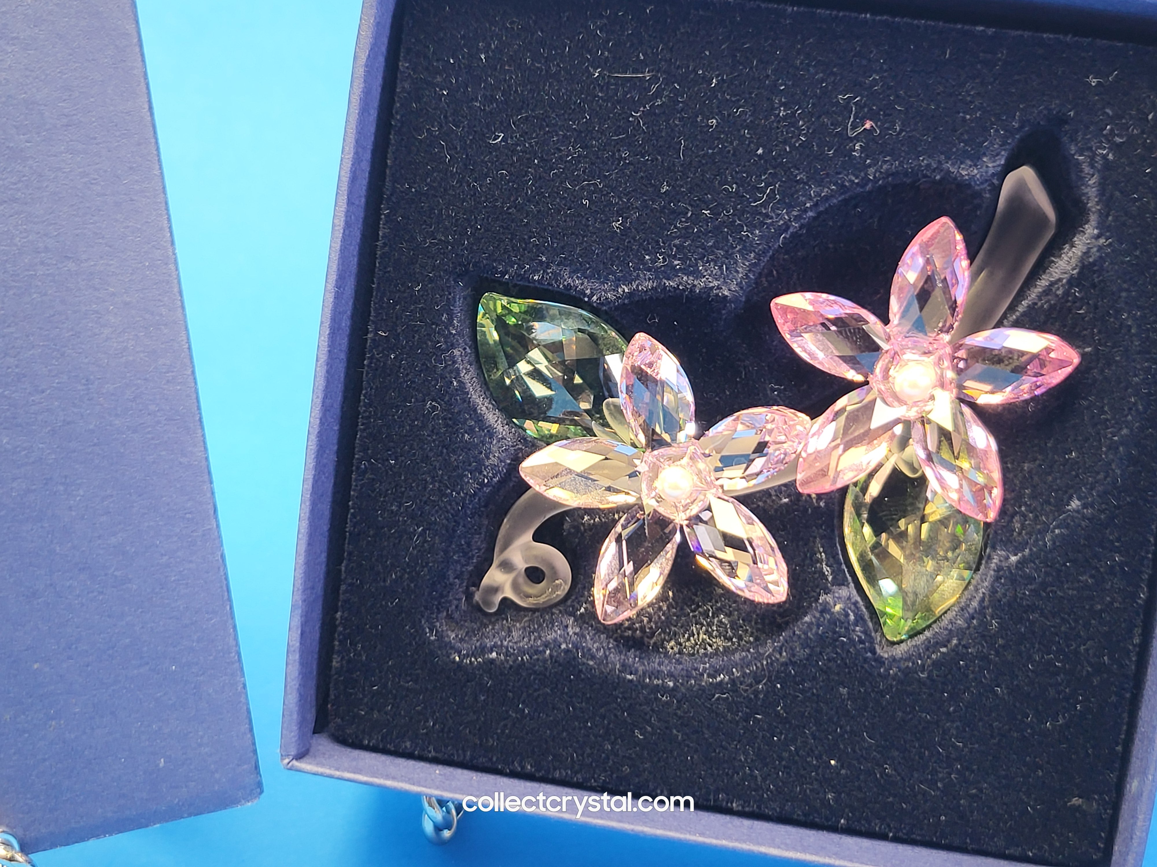 タグありminaperhonen crystal flower tops Swarovski Crystal Paradise Flower collection Dambulla Light Topaz