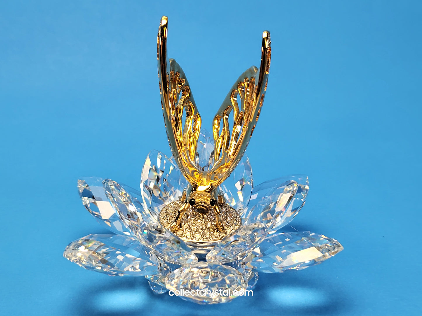 In Flight Gold Butterfly Flower # 7551 NR 100 or # 7551 100 000 MIB