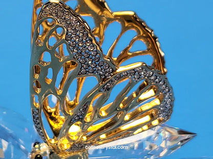 In Flight Gold Butterfly Flower # 7551 NR 100 or # 7551 100 000 MIB