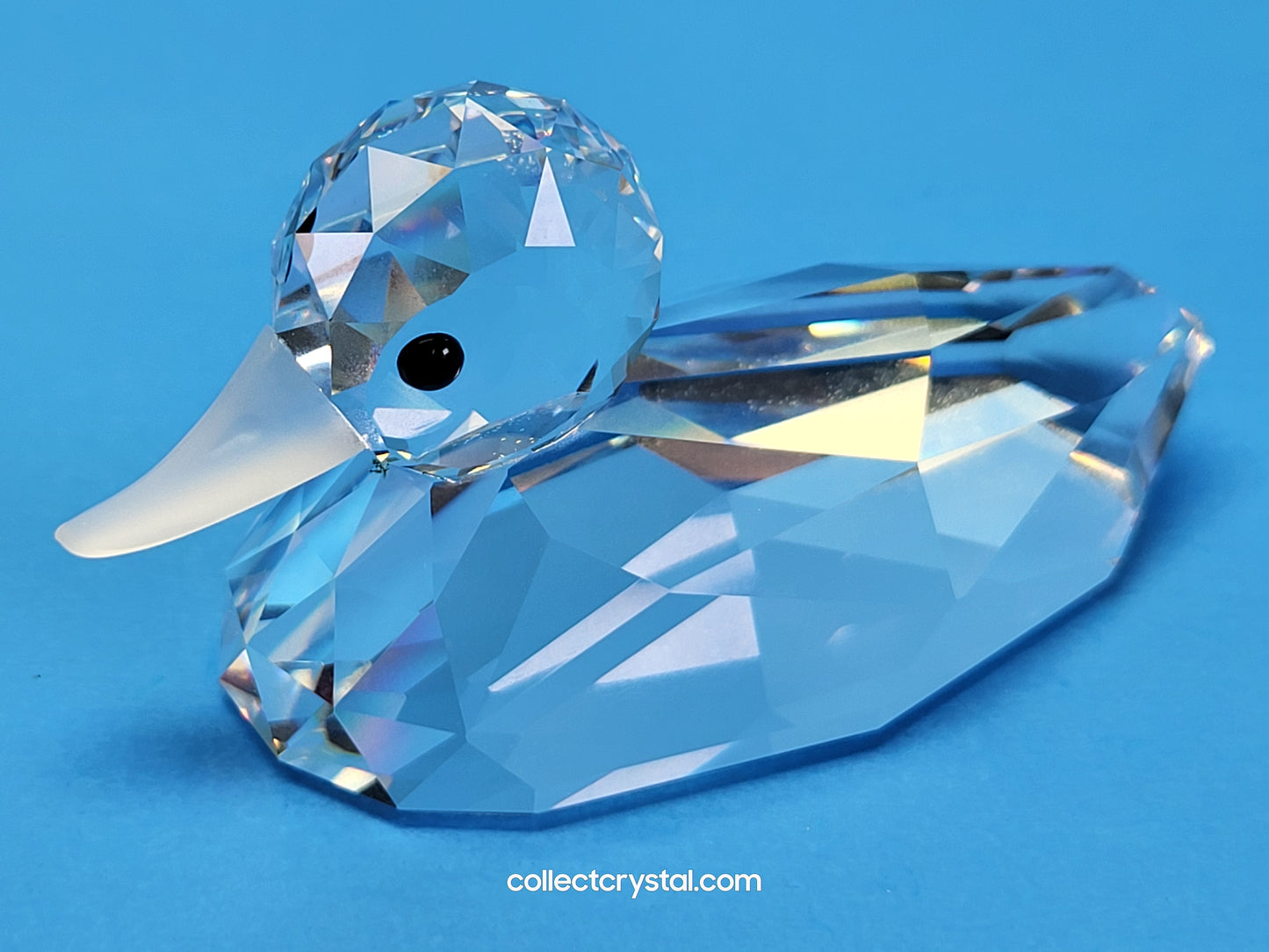 Mallard Duck frosted bill Crystal LARGE (3.5 In.)  MIB 012723