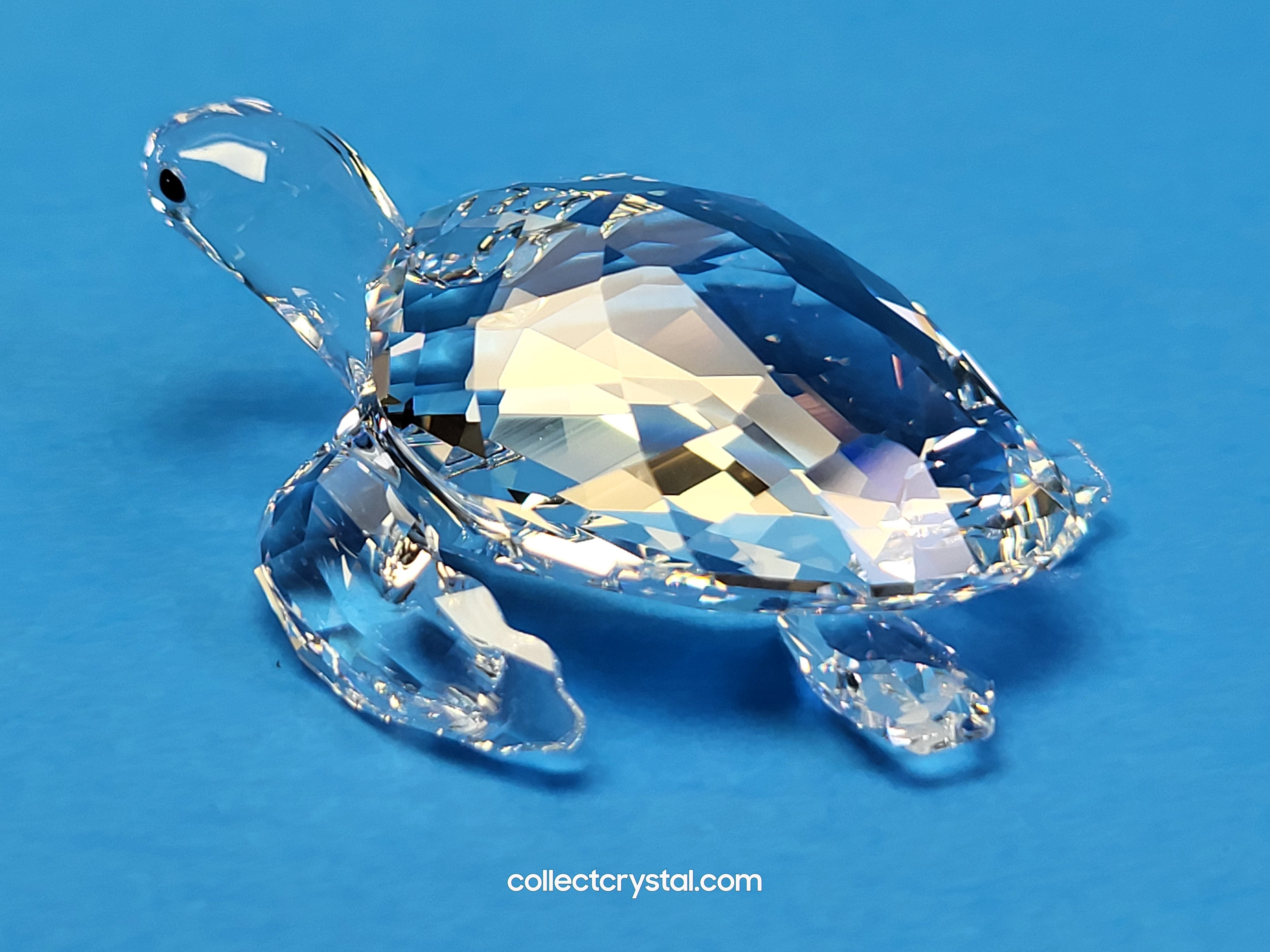 Sea Turtle Tortoise # 5063691 Mint In Box, Crystal Figurine