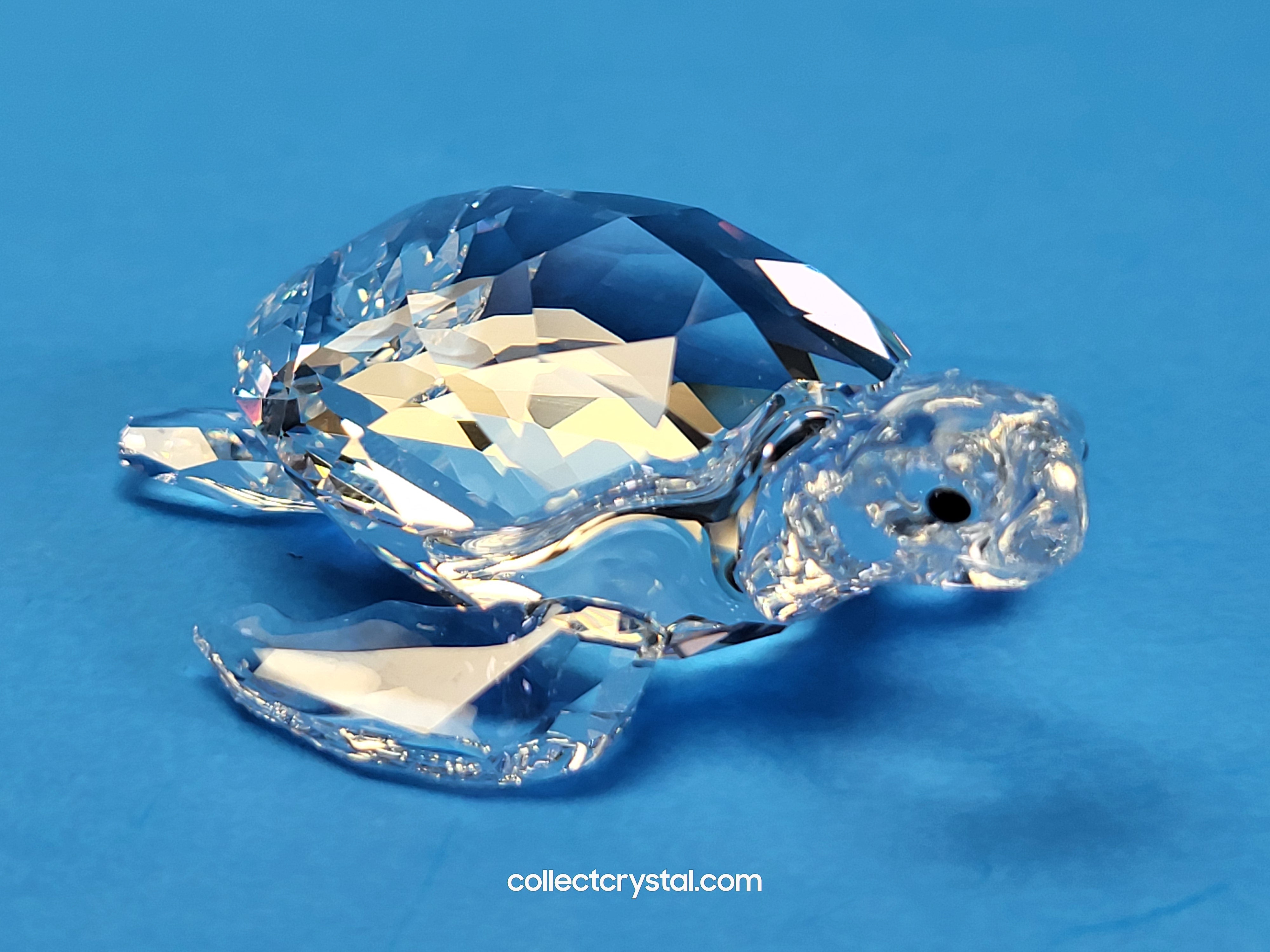 Sea Turtle Tortoise # 5063691 Mint In Box, Crystal Figurine