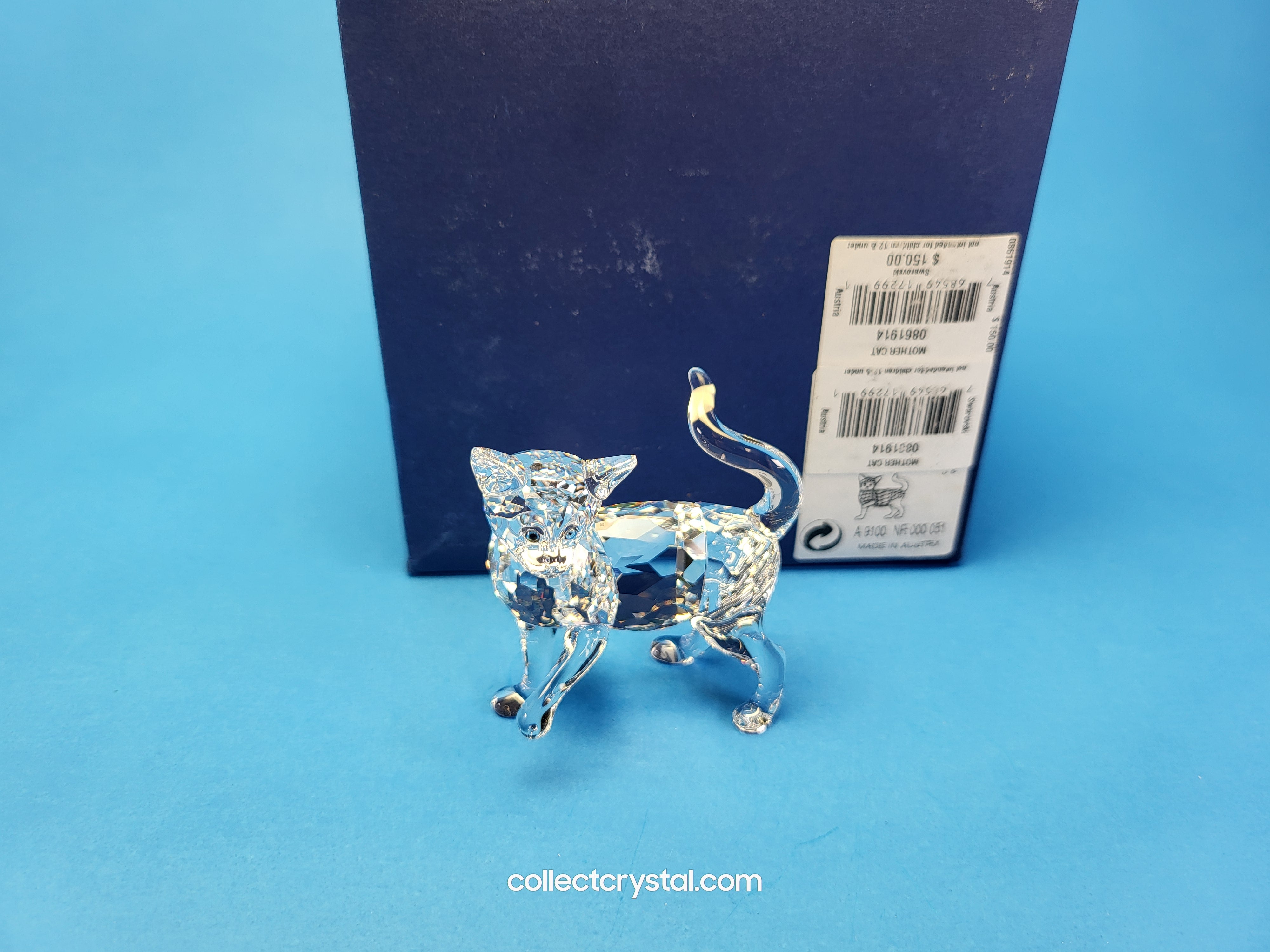 Cat Mother Standing - Retired # 861914 MIB – Collect Crystal