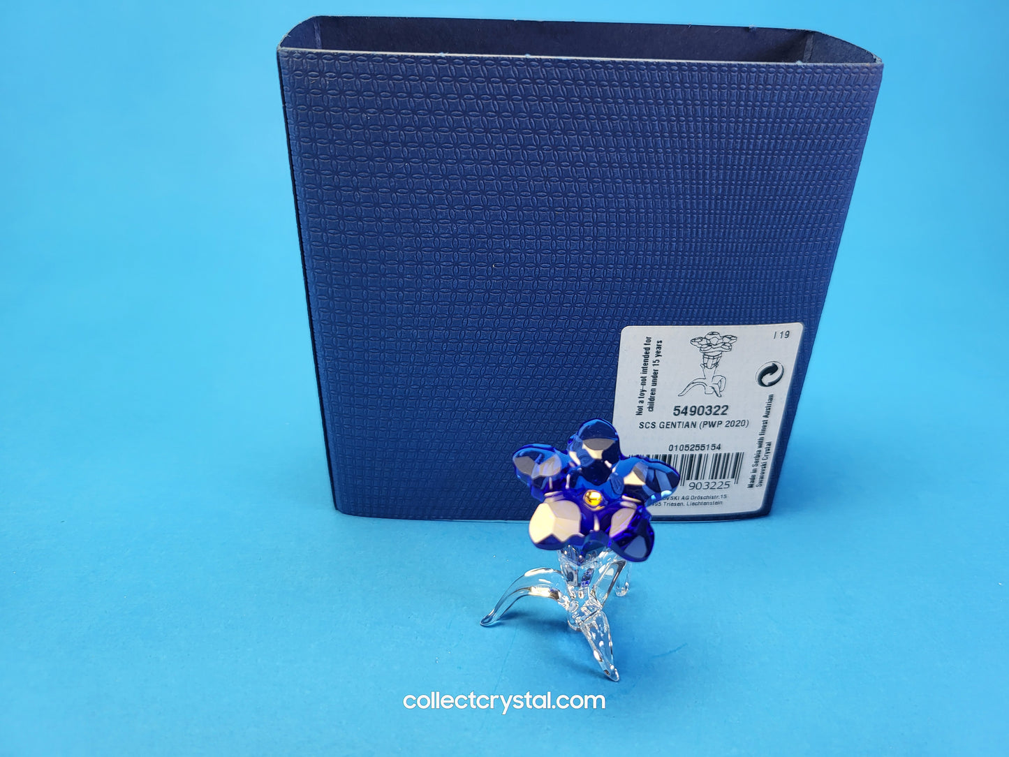 SCS 2020 Gentian flower Figurine - # 5490322