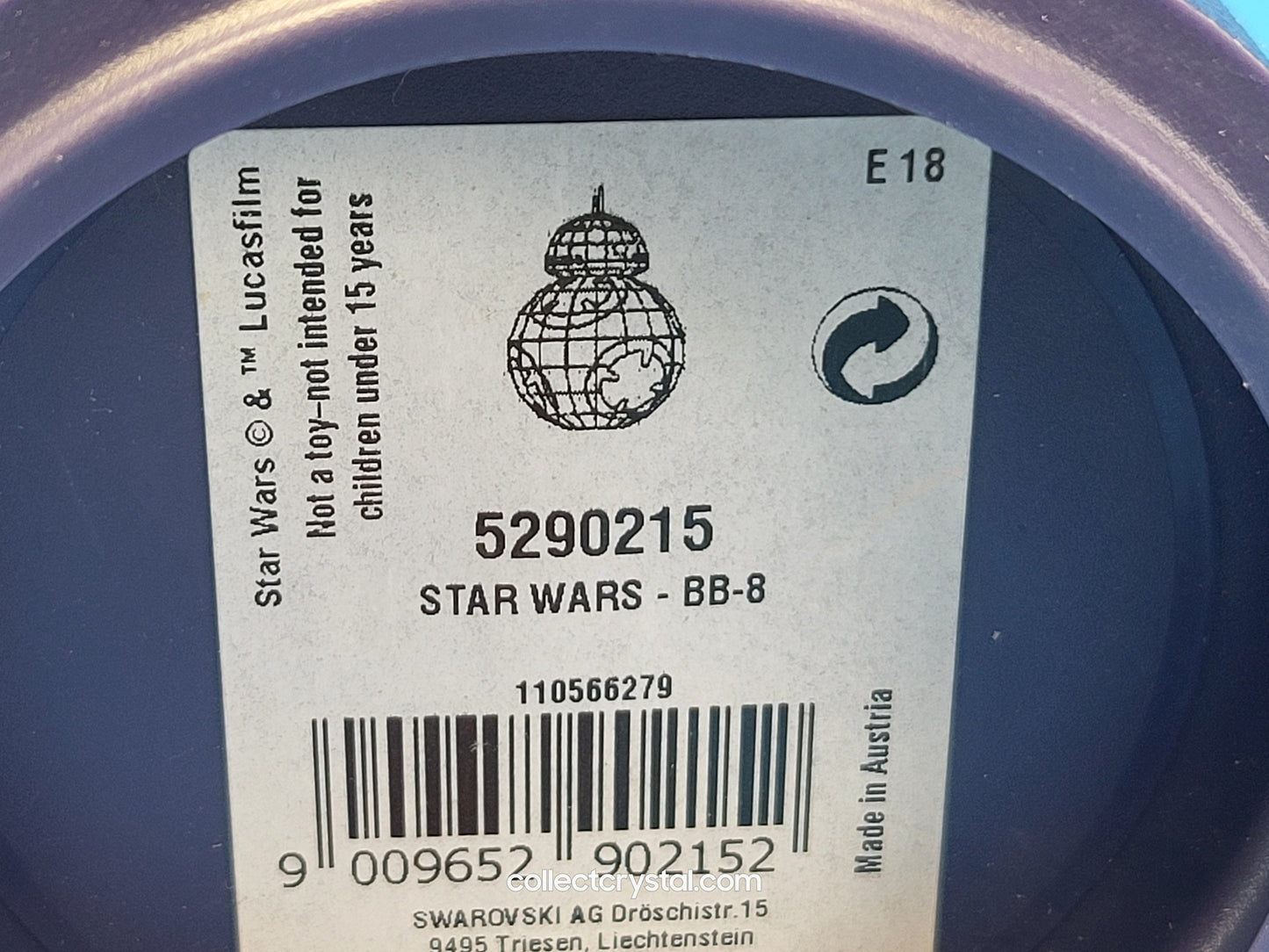 Disney Star Wars BB-8 Droid Figurine # 5290215 mib