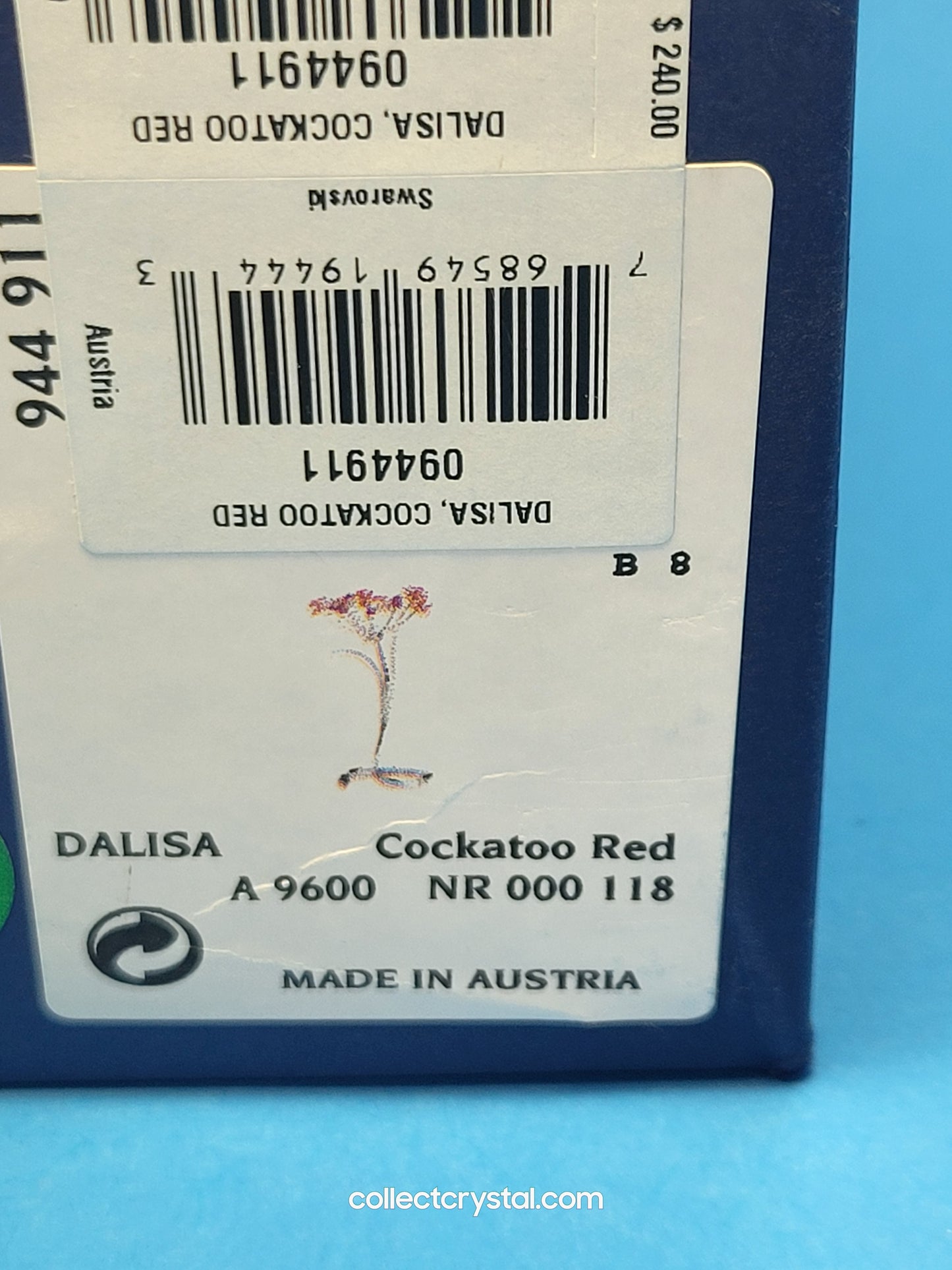 PARADISE FLOWERS – DALISA COCKATOO RED 944911