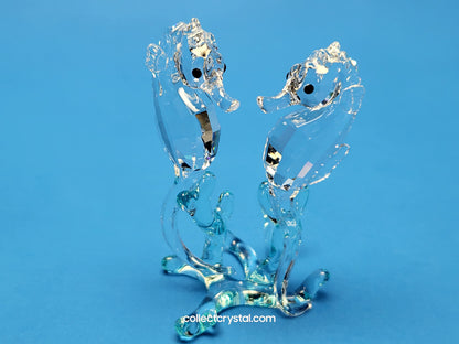 SEA HORSES / SEAHORSES 885589 on blue coral