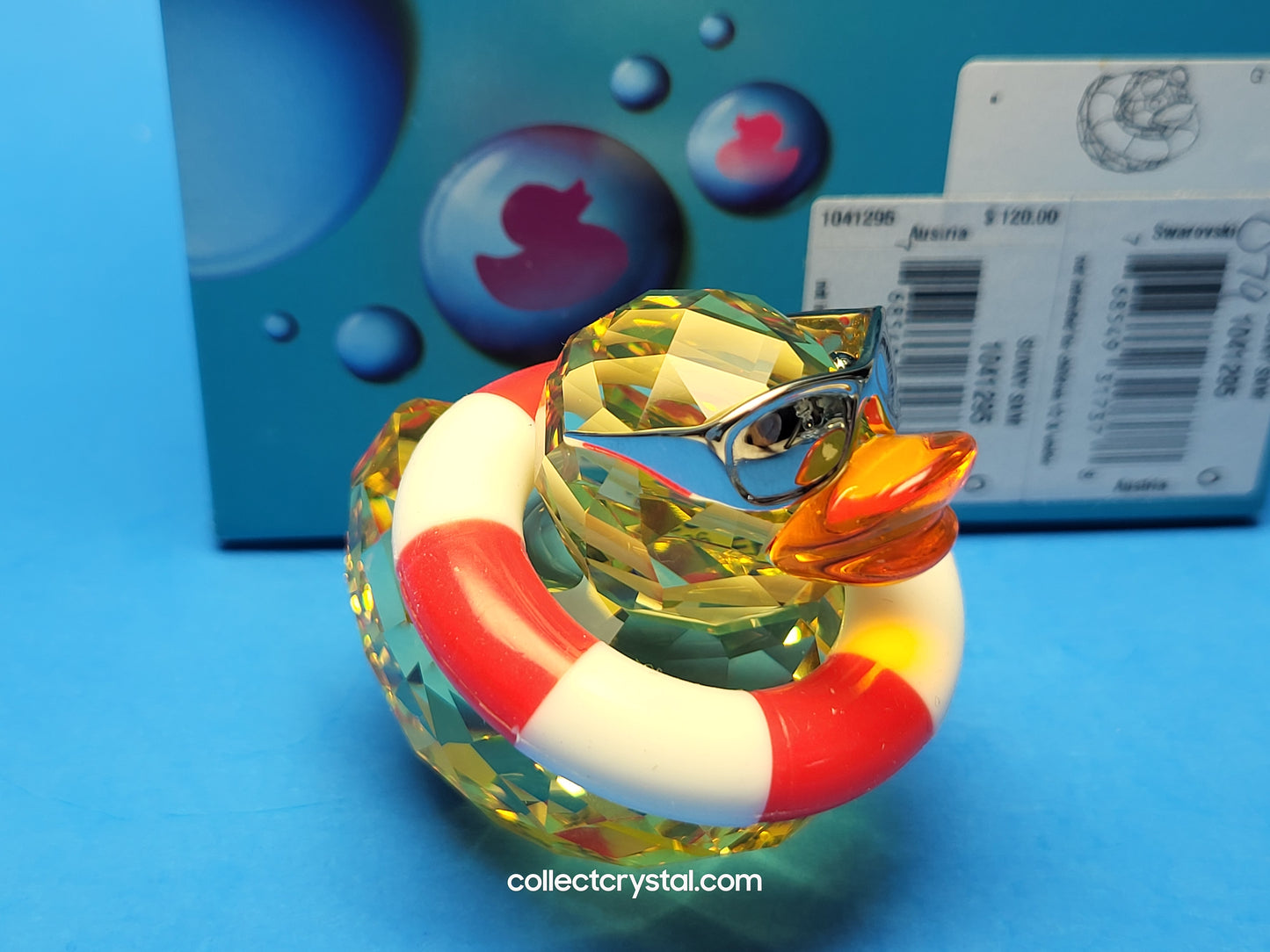 Happy Ducks - Sunny Sam Glasses & Floaty crystal Figurine # 1041295