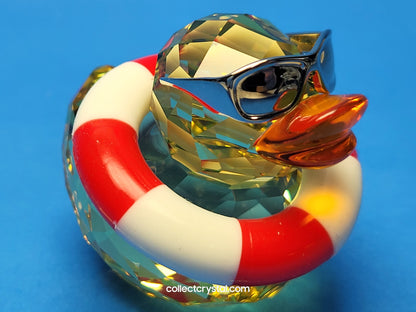 Happy Ducks - Sunny Sam Glasses & Floaty crystal Figurine # 1041295
