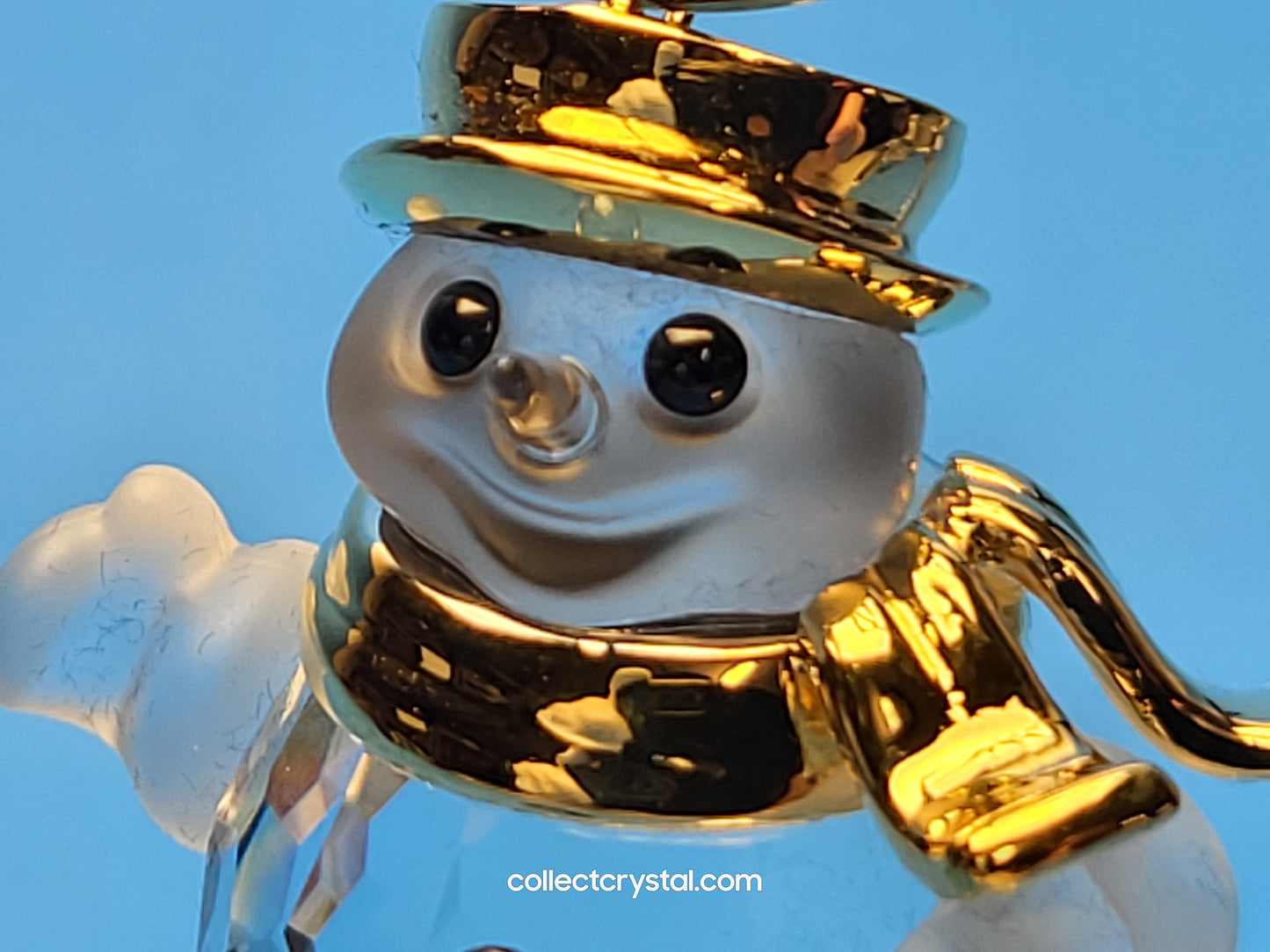 CHRISTMAS CLASSIC SNOWMAN – GOLD 665032 Trimlite Memories