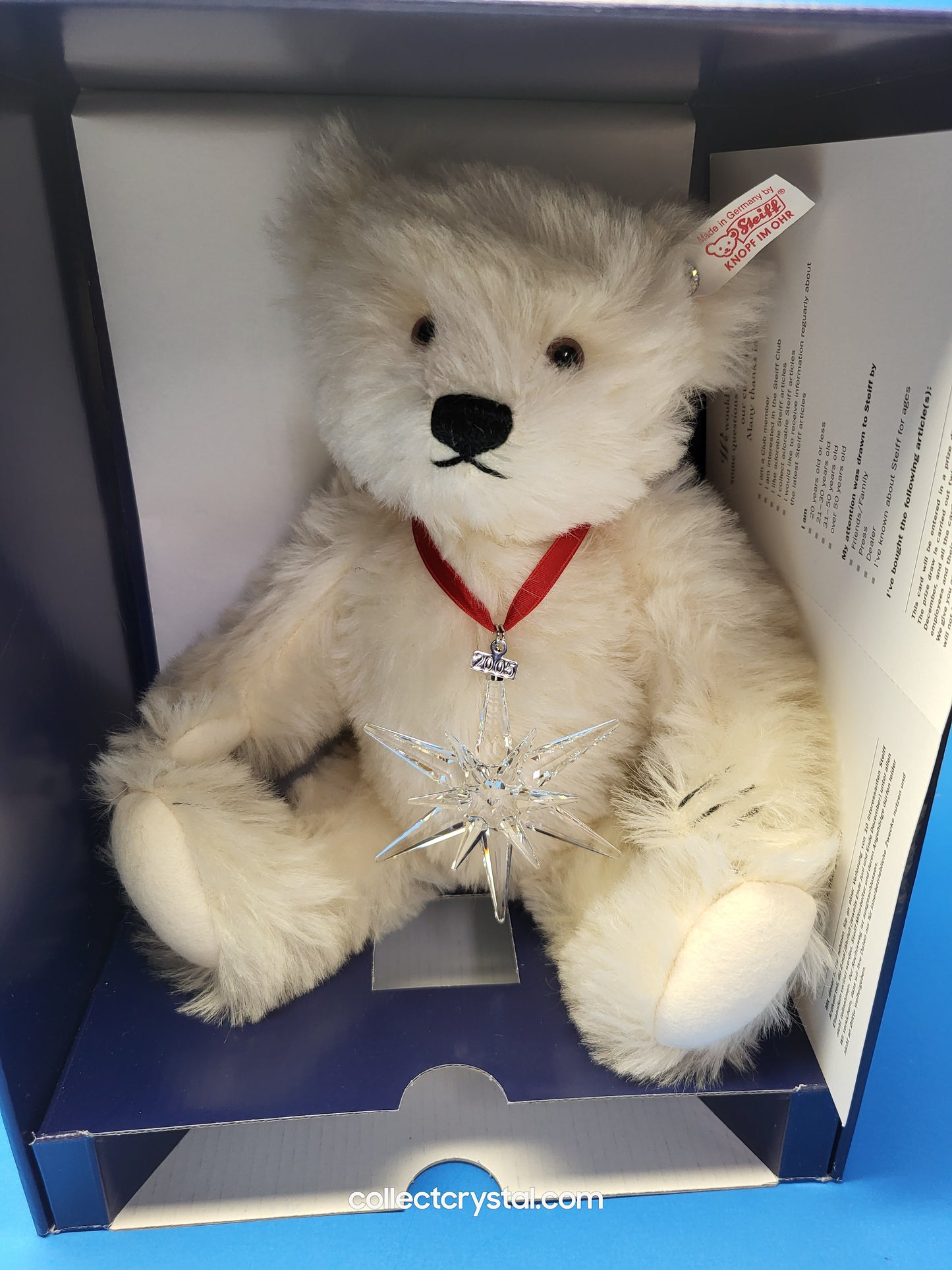 Teddy Bear 2005 Steif Mohair 10" Perfection
