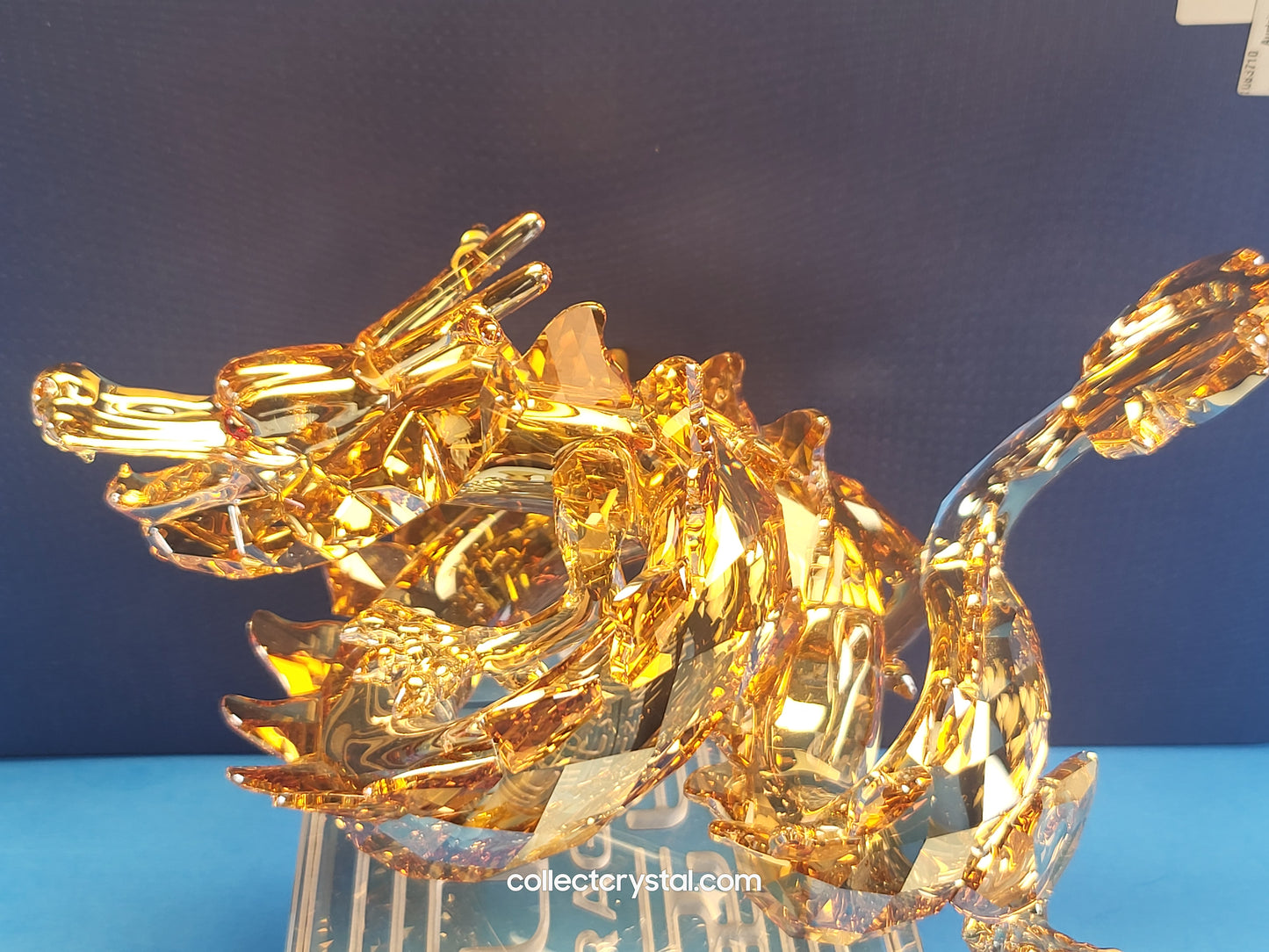Zodiac Dragon Good Luck Golden Large Figurine # 1083710