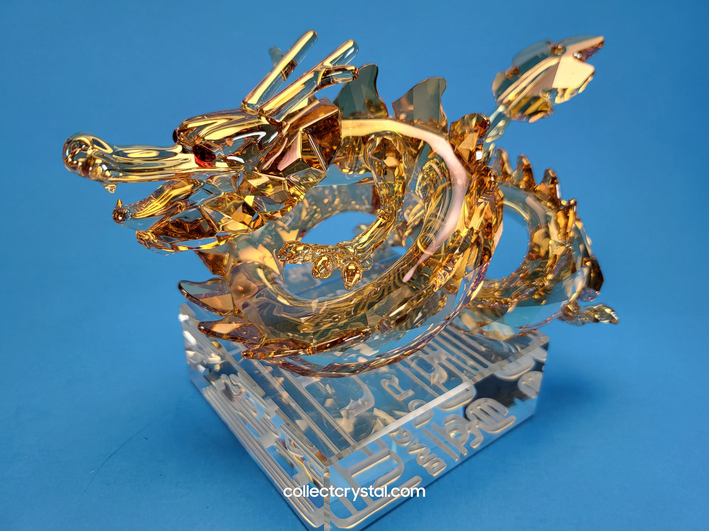 Zodiac Dragon Good Luck Golden Large Figurine # 1083710
