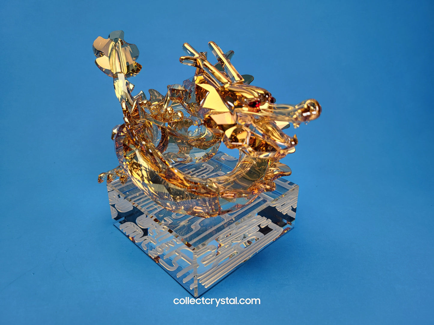 Zodiac Dragon Good Luck Golden Large Figurine # 1083710