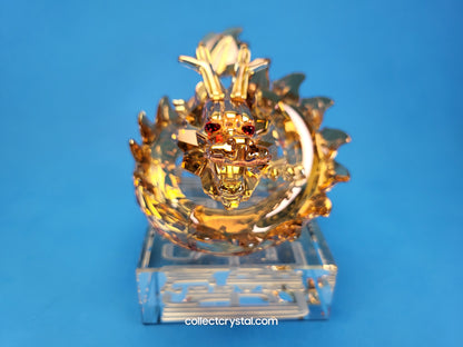Zodiac Dragon Good Luck Golden Large Figurine # 1083710