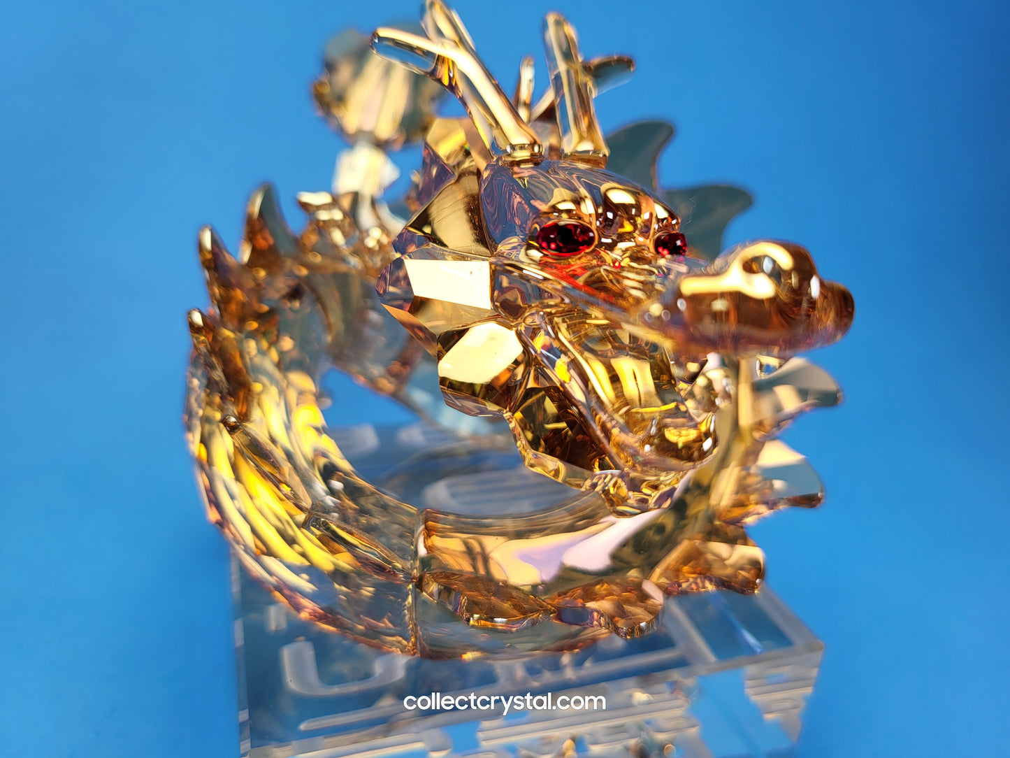 Zodiac Dragon Good Luck Golden Large Figurine # 1083710