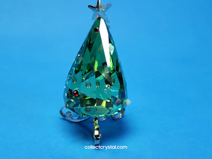 Winter Decorated Christmas Tree # 1090188 rhodium stand Figurine