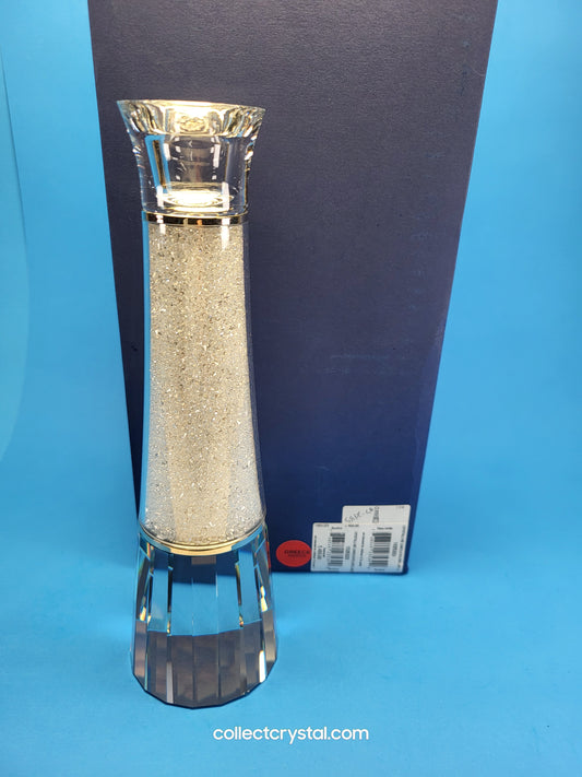 CRYSTALLINE CANDLESTICK Candle Holder # 1025323 Filled w crystals