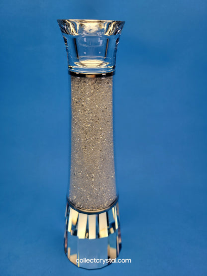 CRYSTALLINE CANDLESTICK Candle Holder # 1025323 Filled w crystals
