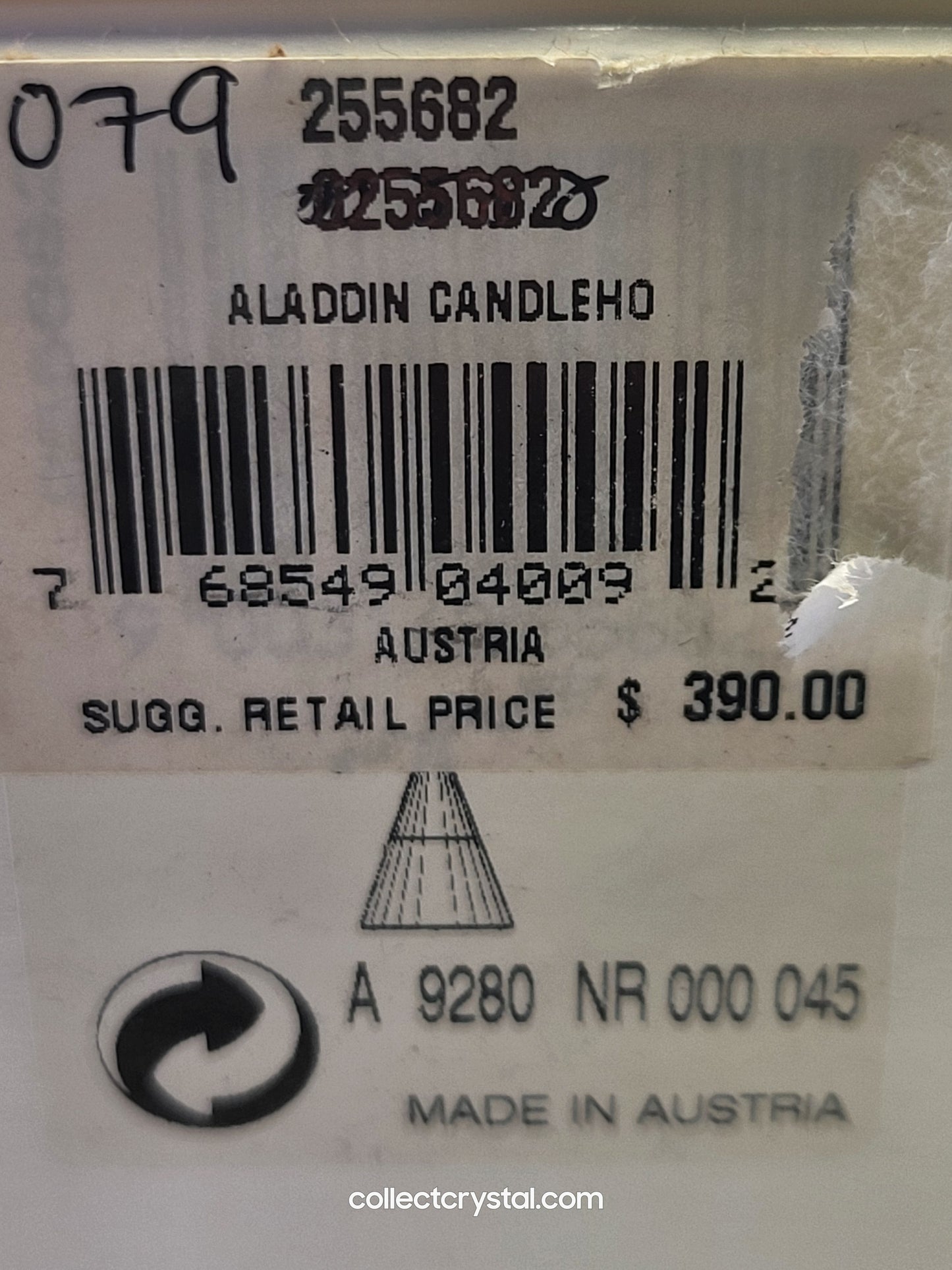 CANDLEHOLDER – ALADDIN 255682