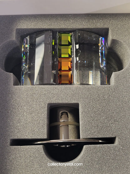 Giftware - CANDLEHOLDER – RAINBOW TOPAZ / OLIVINE # 276705