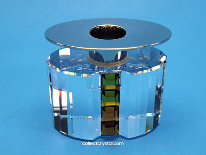 Giftware - CANDLEHOLDER – RAINBOW TOPAZ / OLIVINE # 276705