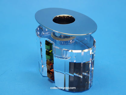 Giftware - CANDLEHOLDER – RAINBOW TOPAZ / OLIVINE # 276705