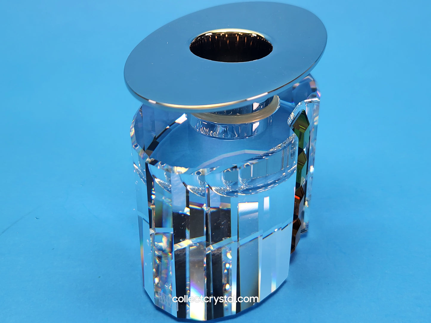 Giftware - CANDLEHOLDER – RAINBOW TOPAZ / OLIVINE # 276705