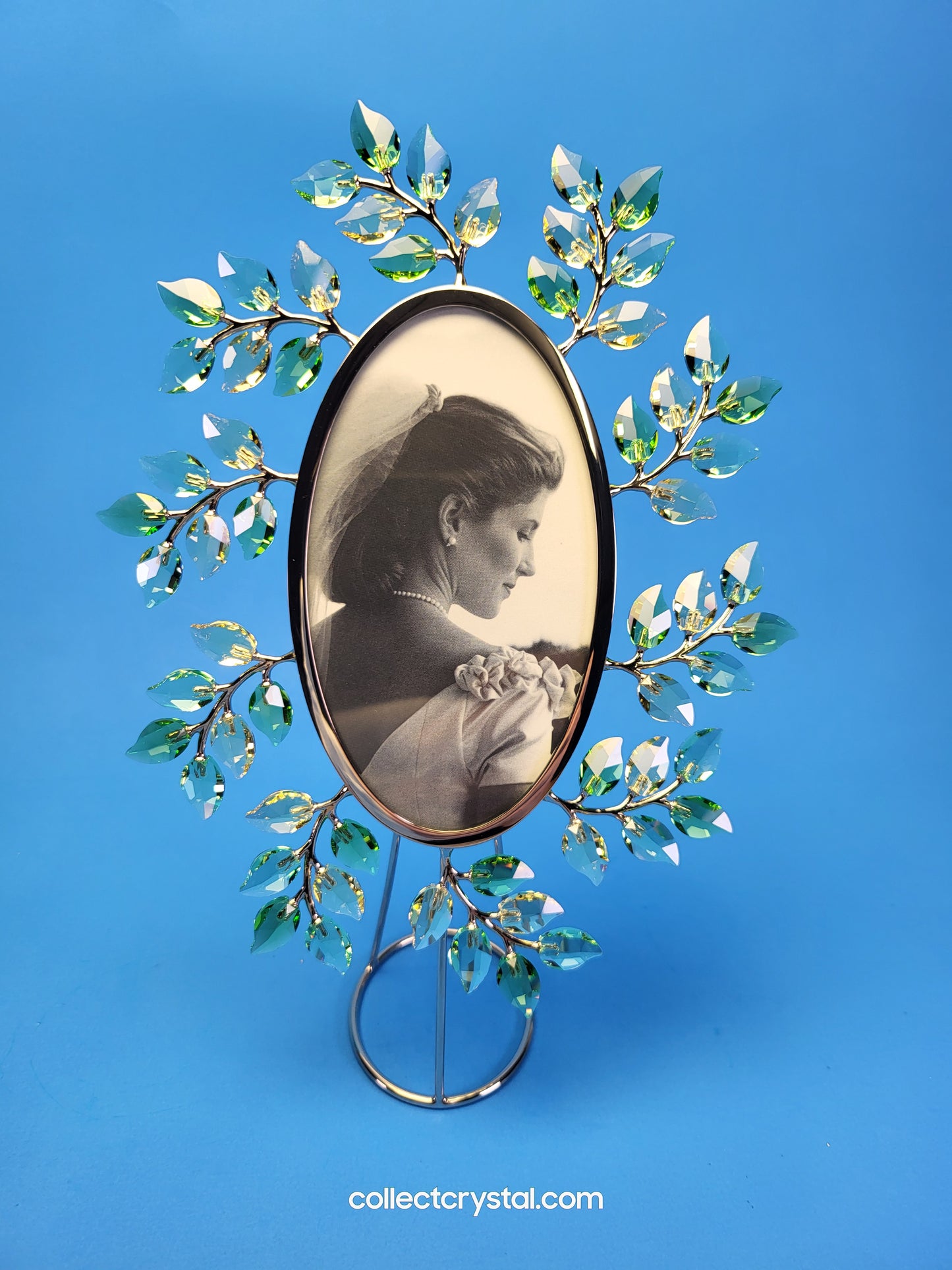PICTURE FRAME – LEAVES OVAL JONQUIL 660730
