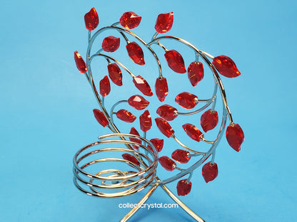 CANDLEHOLDER – LEAVES HEART 660729