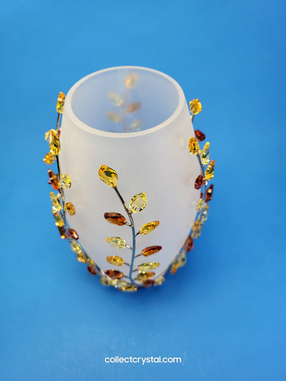 VASE – LEAVES TOPAZ 854108
