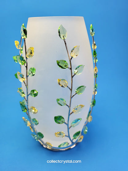 VASE – LEAVES JONQUIL # 660733 ONLY ONE LISTED SO HARD TO FIND