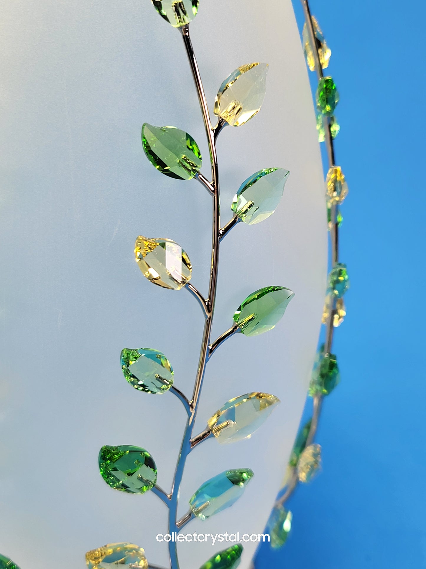 VASE – LEAVES JONQUIL # 660733 ONLY ONE LISTED SO HARD TO FIND